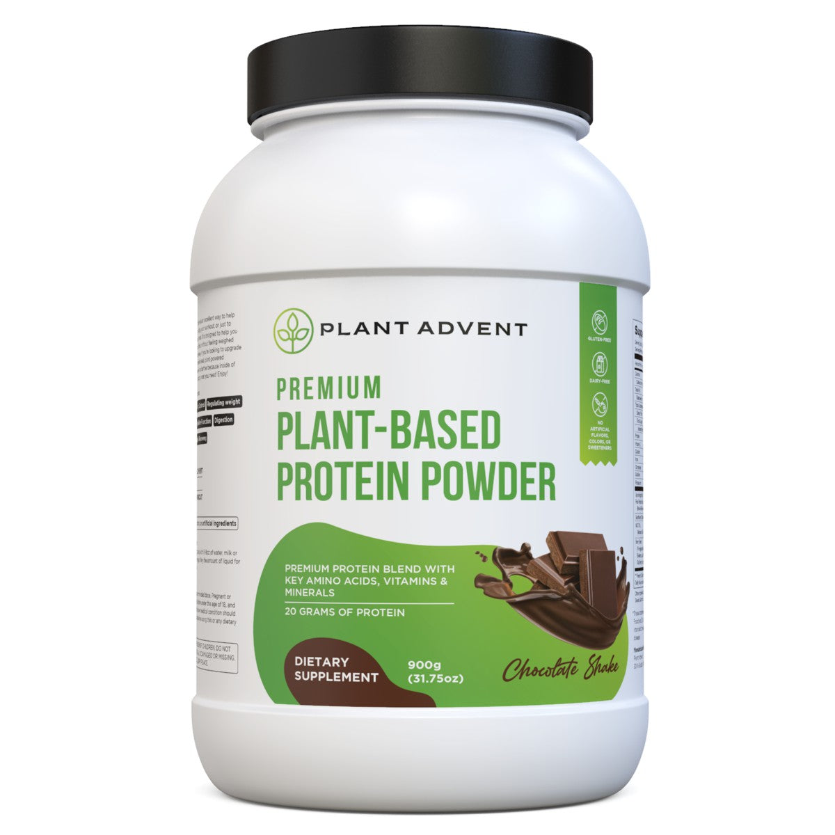 Premium Plant-Based Protein Powder (Chocolate Shake)